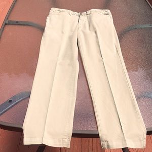Lands End Women’s Slim Leg Chino Pants, Size 2, in Excellent Condition.